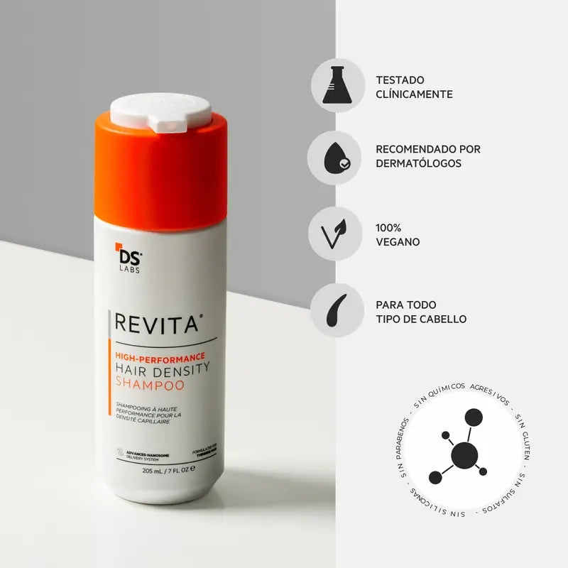 Ds Laboratories Revita Anti-Haarausfall Stimulierendes Haarausfall Shampoo, 205ml