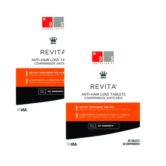 Ds Laboratories Revita Anti-Haarausfall Tabletten, Packung 2 x 30 Einheiten