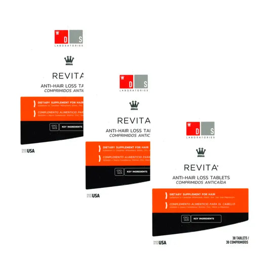 Ds Laboratories Revita Anti-Haarausfall Tabletten, Pack 3 x 30 Einheiten