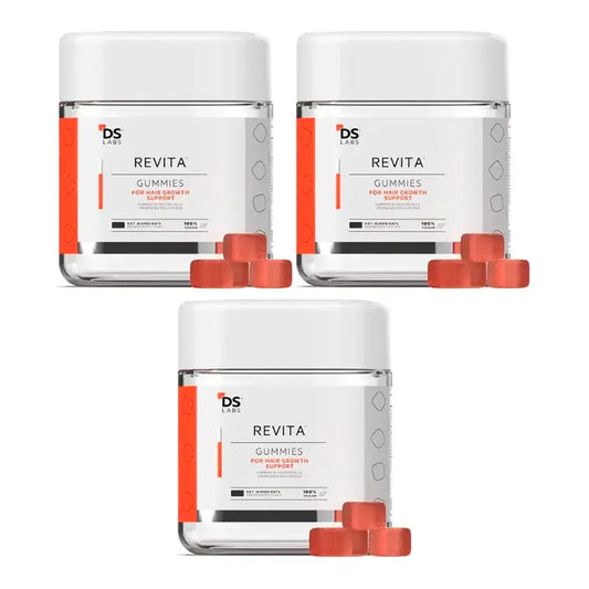 Ds Laboratories Revita Anti-Haarausfall Gummies, Packung 3 x 60 Stück