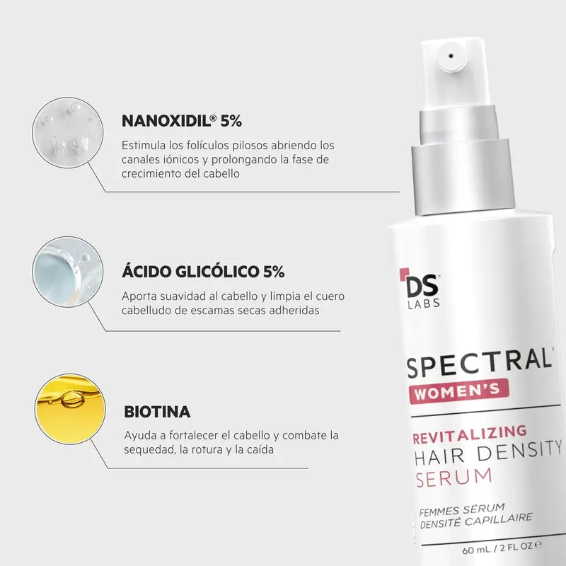 DS Laboratories Spectral Serum für Frauen zur Verbesserung der Haardichte, 60ml
