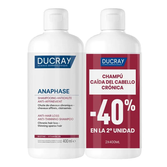 Ducray Anaphase Cronic Anti-Haarausfall Shampoo Duo Pack 2x400ml