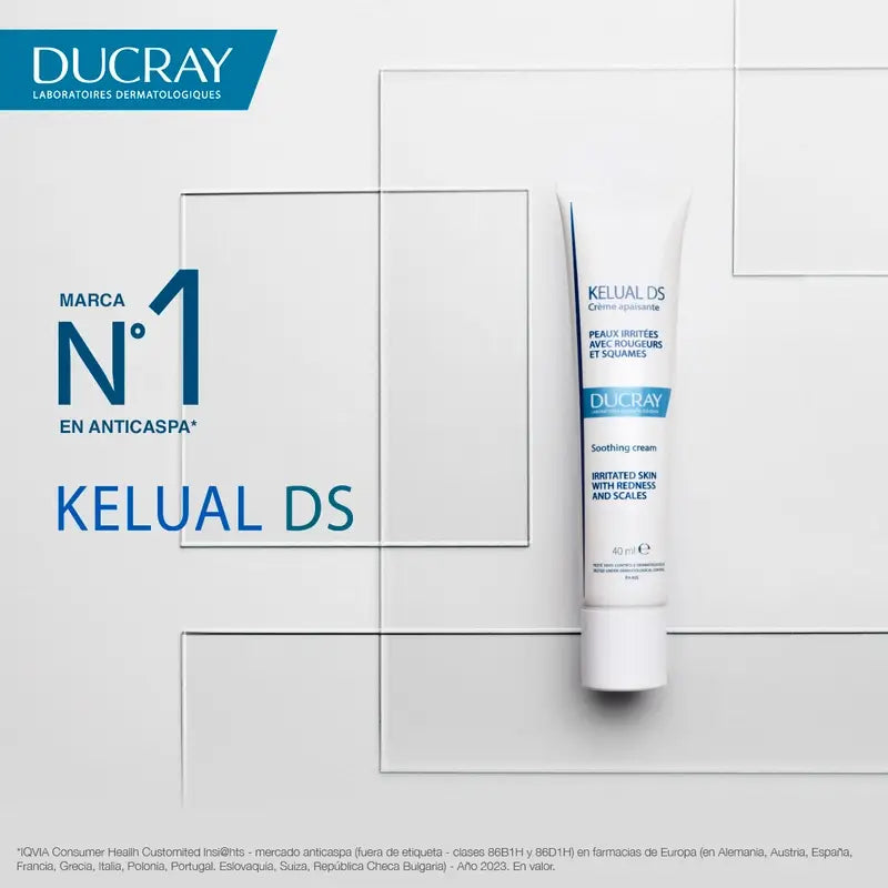 Ducray Kelual Ds Beruhigende Gesichtscreme , 40 ml