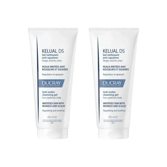 Ducray Kelual Ds Gesichts-Reinigungsgel, 2X200 Ml