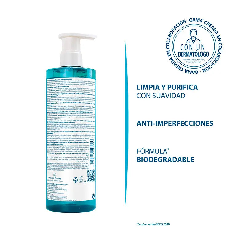 Ducray Keracnyl-Reinigungsgel 400 ml