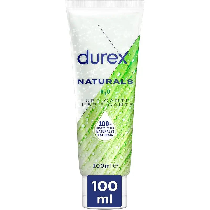 Durex Duplo Naturals Gel-Gleitmittel 2. Einheit 50% 50%.