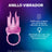 Durex Pack Erdbeergeschmack Gleitmittel + Intensive Orgasmic Vibrating Ring