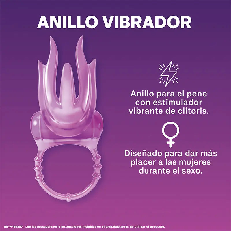 Durex Vibrationsring Intensiver Orgasmus-Teufel Klitoris-Stimulator
