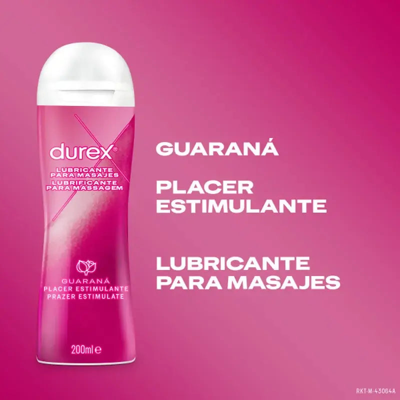 Durex Stimulating Massage & Gleitmittel Guarana 200 ml