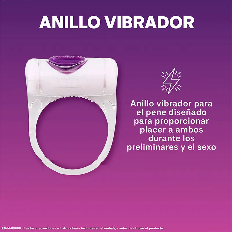 Durex Sex Toy Vibrierender Ring Intensive Orgasmus-Vibrationen Klitoris-Stimulator
