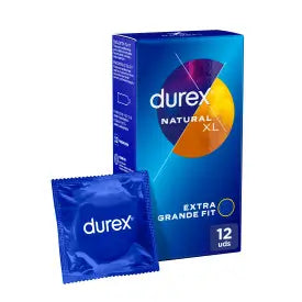 Durex Original Natural Plus Kondome Größe Xl - 12 Stück