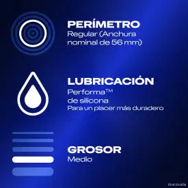 Durex Prolonged Pleasure Kondome mit retardierender Wirkung 12 Stück