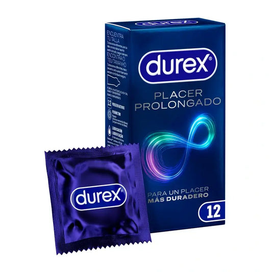 Durex Prolonged Pleasure Kondome mit retardierender Wirkung 12 Stück
