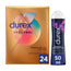 Durex Real Feel Kondome 24 Stück + Perfect Connection Gleitmittel 50 ml
