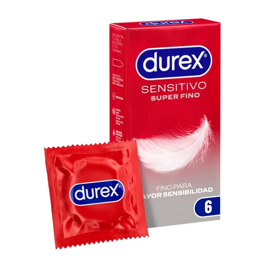 Durex Super Thin Kondome Total Contact 6 Stück