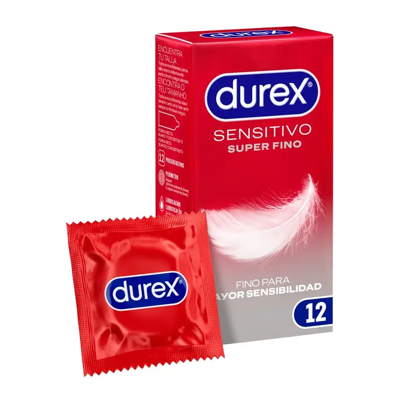 Durex Super Thin Kondome Total Contact 12 Stück