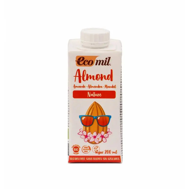 Ecomil Mandel Natur Bio 200 Ml, 200 ml