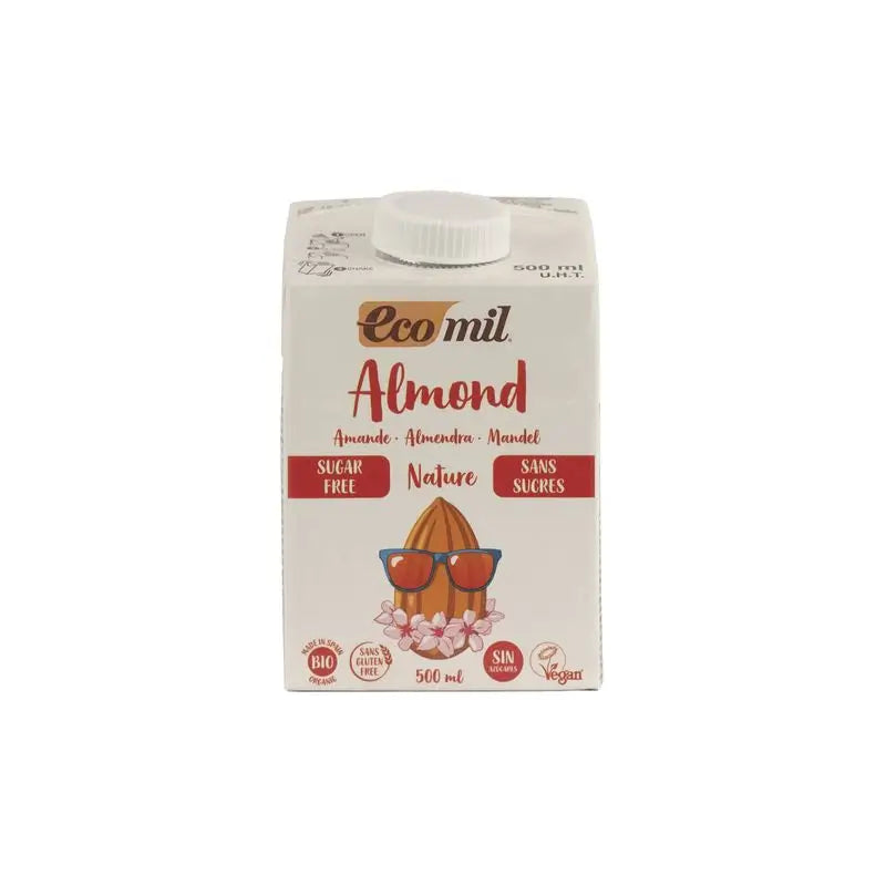 Ecomil Mandel Natur Bio 500 Ml, 500 ml