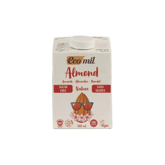 Ecomil Mandel Natur Bio 500 Ml, 500 ml