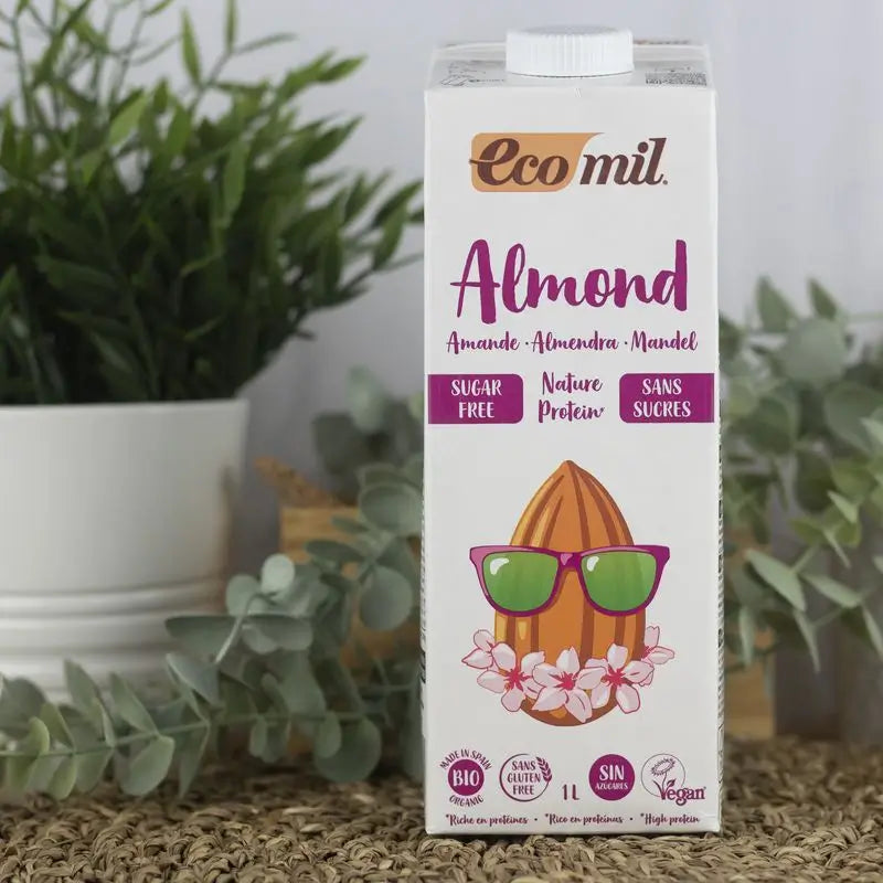 Ecomil Mandel Natur Proteine, 1 Liter