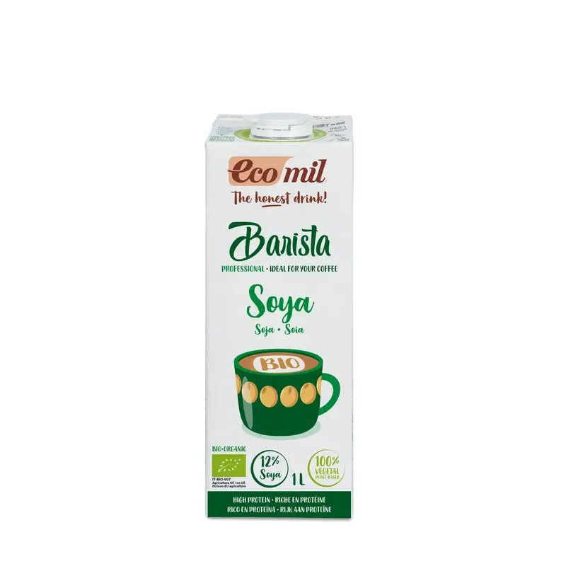 Ecomil Bio-Soja-Barista-Gemüsegetränke, 1 Liter