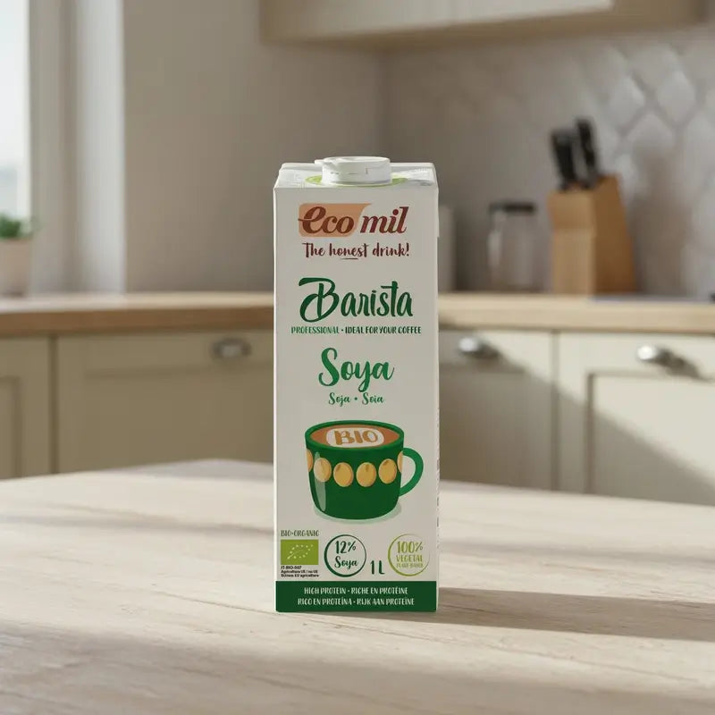 Ecomil Bio-Soja-Barista-Gemüsegetränke, 1 Liter