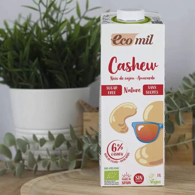 Ecomil Cashew Natur Bio, 1 l