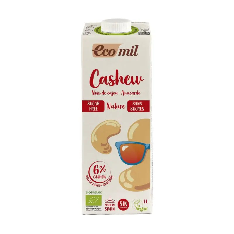 Ecomil Cashew Natur Bio, 1 l