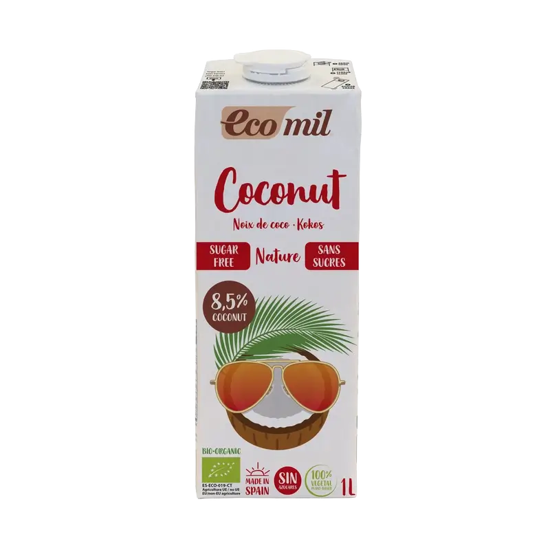 Ecomil Kokosnuss Natur Bio, 1 L