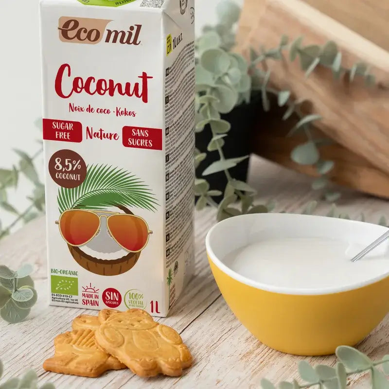 Ecomil Kokosnuss Natur Bio, 1 L