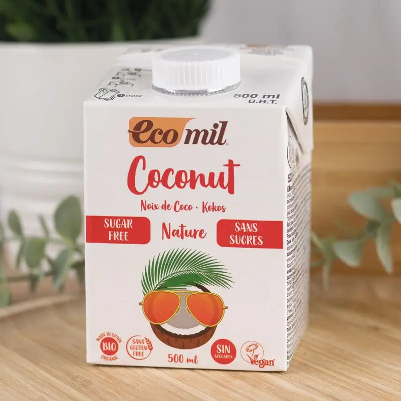 Ecomil Kokosnuss Natur Bio 500 ml, 500 ml