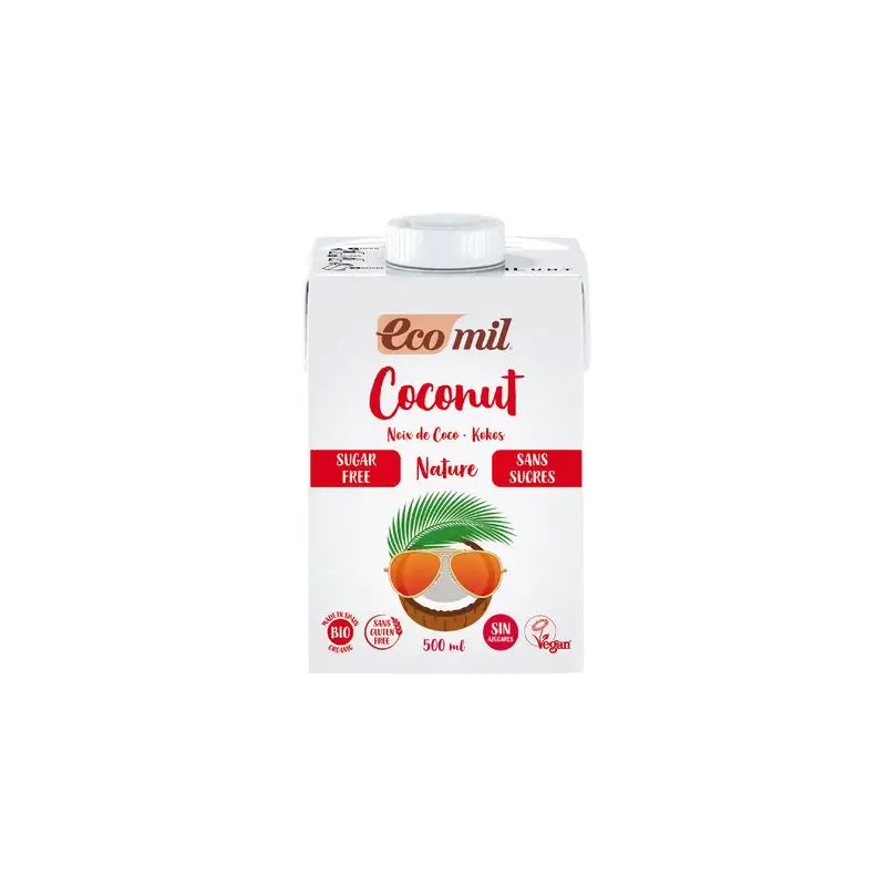Ecomil Kokosnuss Natur Bio 500 ml, 500 ml