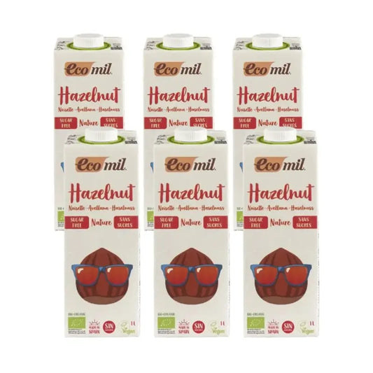 Ecomil Haselnuss Natur, 6x1 Liter