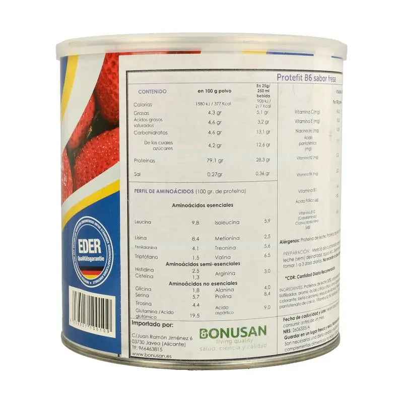 Eder Health Nutrition Wheyfit Erdbeergeschmack 750Gr.