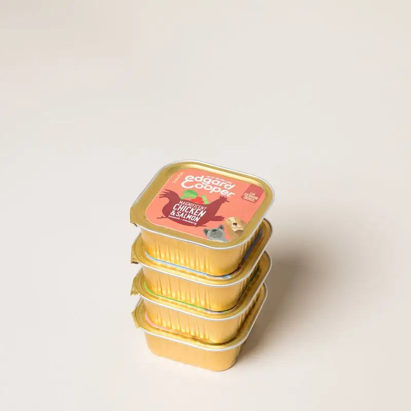Edgard & Cooper Hundenassfutter 11x150g Huhn & Lachs
