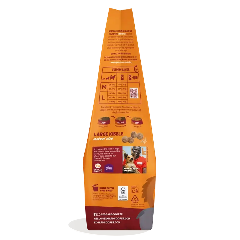 Edgard & Cooper Hundefutter 12kg Huhn Bauernhof-Huhn