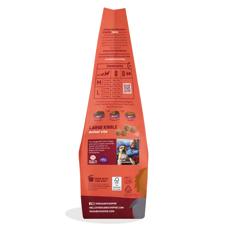 Edgard & Cooper Hundefutter 12kg Huhn Bauernhof-Huhn