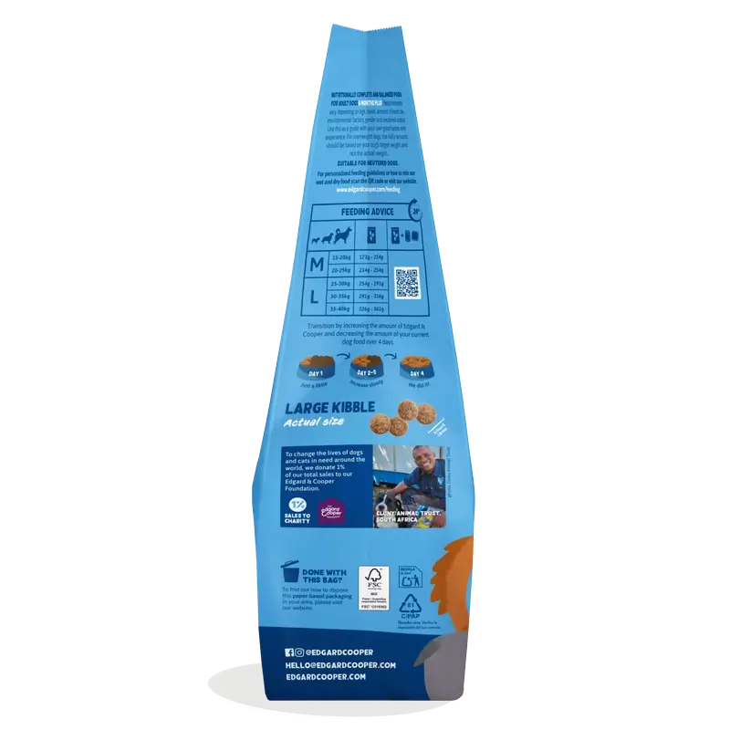 Edgard & Cooper Hundefutter 12kg Norwegischer Lachs
