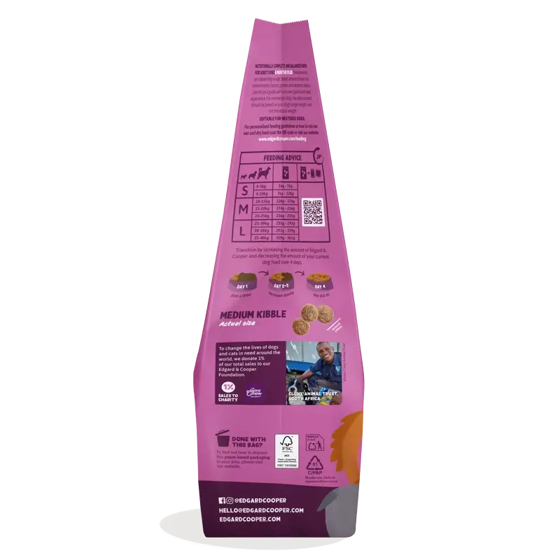 Edgard & Cooper Hundefutter 2.5kg Hirschfleisch