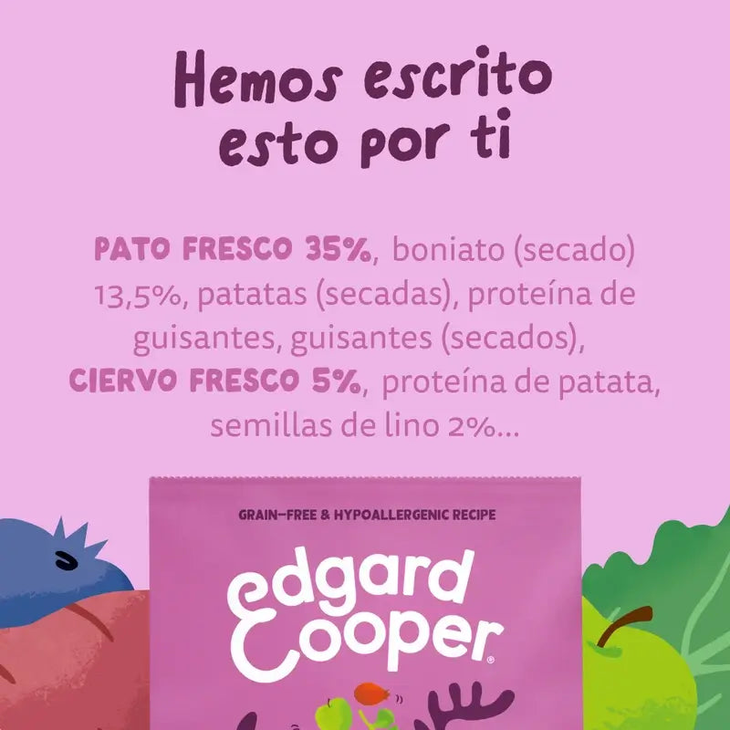 Edgard & Cooper Hundefutter 2.5kg Hirschfleisch