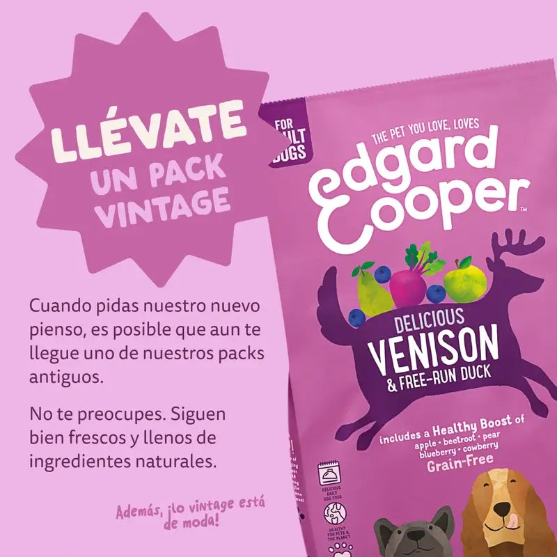 Edgard & Cooper Hundefutter 2.5kg Hirschfleisch