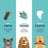 Edgard & Cooper Dental Snack für erwachsene Hunde 8x175g Apfel & Eukalyptus Medium