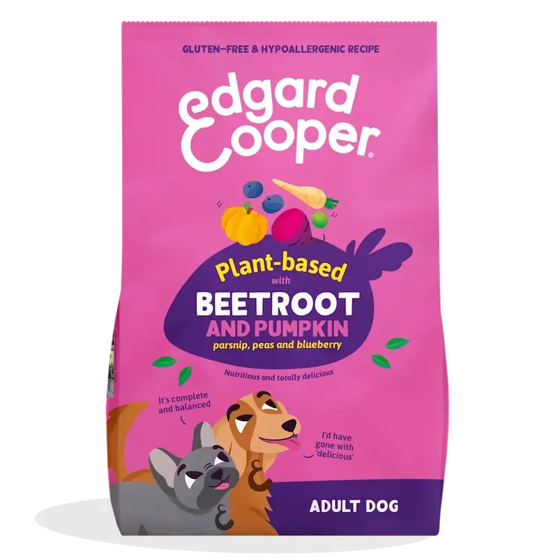 Edgard & Cooper Hund Adult Trocken Rote Beete & Kürbis 7Kg