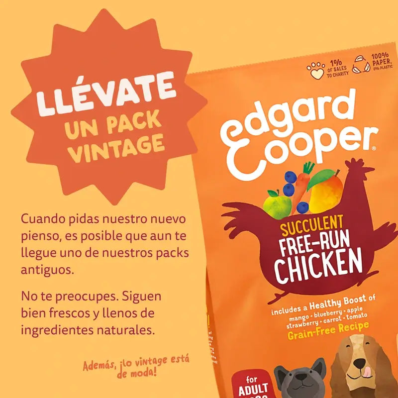 Edgard & Cooper Hund Adult Trocken Huhn M 7kg