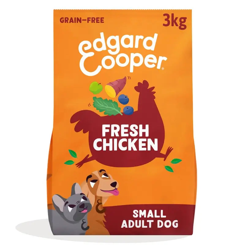 Edgard & Cooper Hund Adult Trocken Huhn S 3Kg