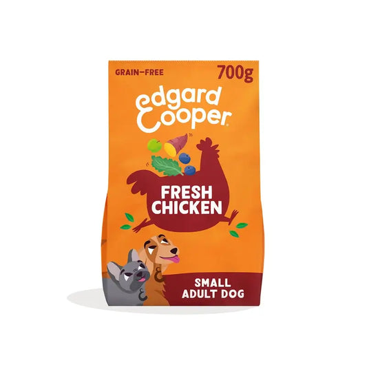 Edgard & Cooper Hund Adult Trocken Huhn S 700Gr