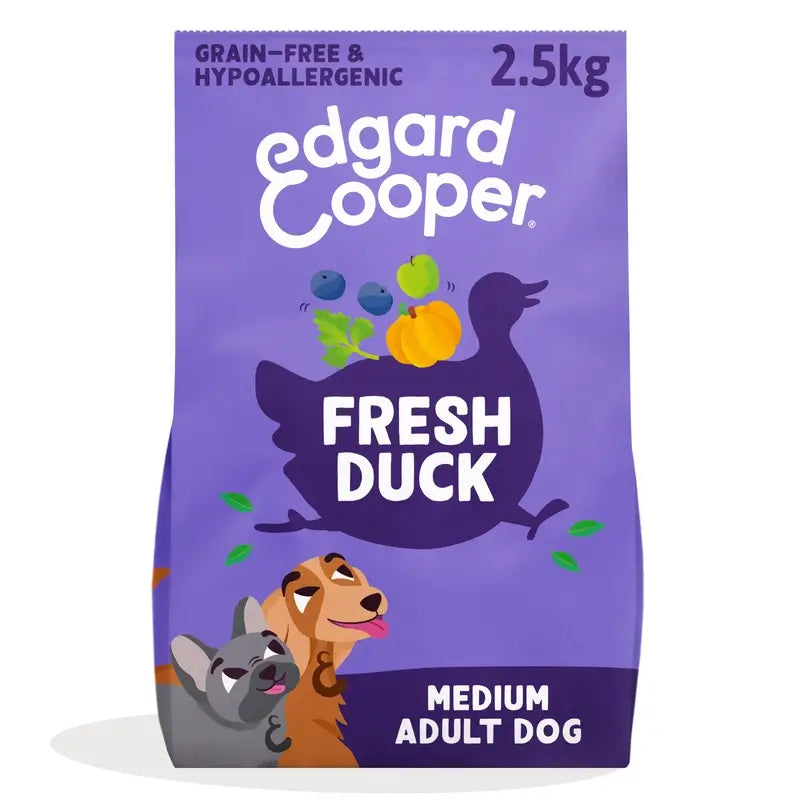 Edgard & Cooper Dog Adult Trocken Ente M 2.5Kg