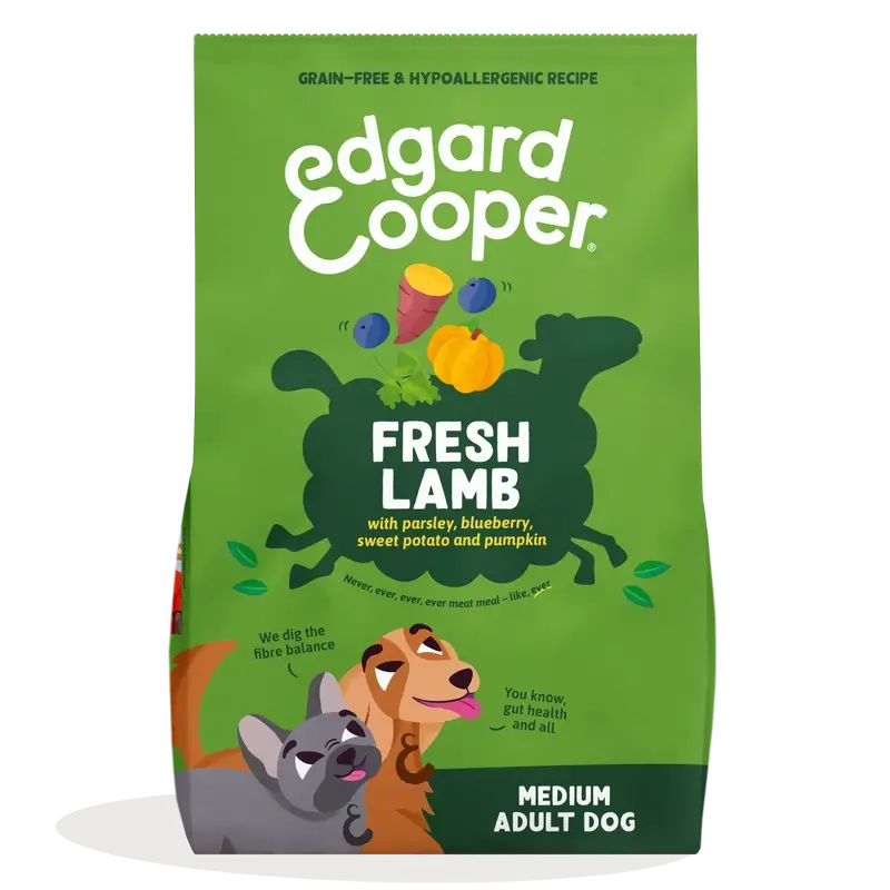 Edgard & Cooper Hund Adult Trocken Lamm M 7Kg