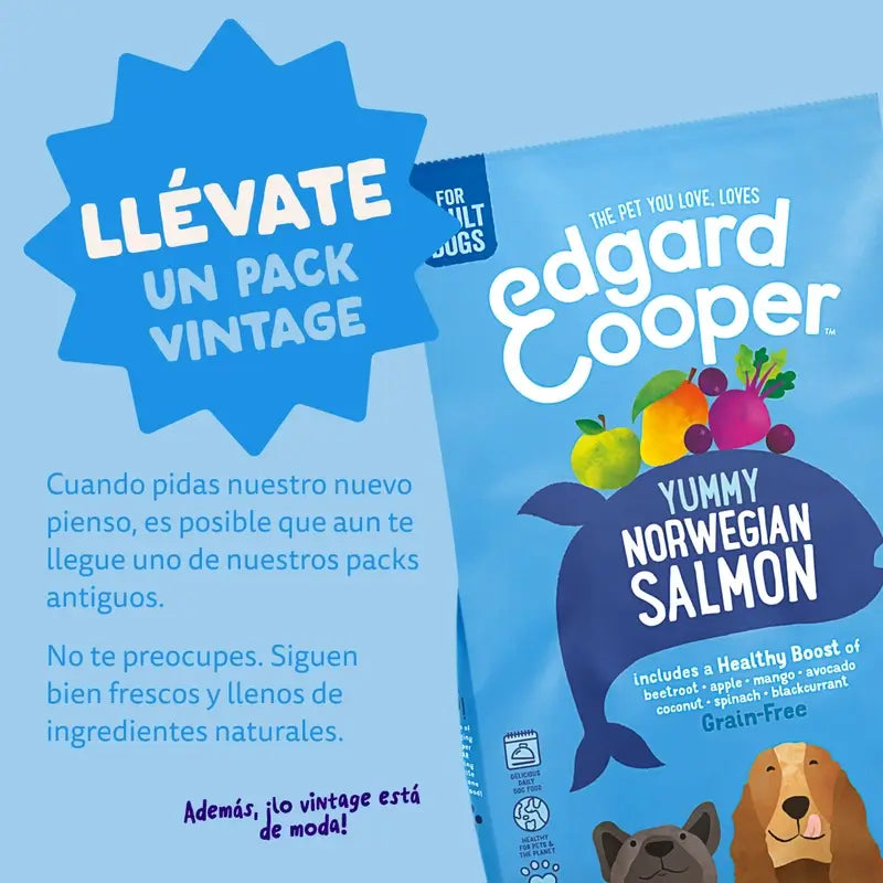 Edgard & Cooper Hund Adult Trocken Lachs M 1Kg