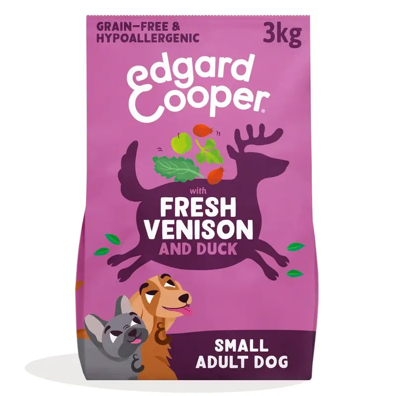 Edgard & Cooper Dog Adult Trockenfleisch Wild/Ente S 3Kg